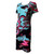 Leonard Vintage Psychedelic Tee Dress with Vibrant Colors