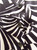 1980's Paco Rabanne Black and White Psychedelic Print Shirt Dress