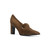 90s Christian Dior dark brown suede pumps