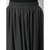 80s Valentino gray wool midi skirt