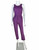 1990's Angelo Tarlazzi Purple Glitter Set Extra Small