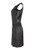 1980's Paco Rabanne Black Silk Belted Mini Dress