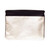 A.F. Vandevorst Silver & Black Leather Clutch