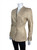Vintage Thierry Mugler Jacket Beige & Gold Linen