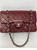 Chanel Small Burgundy Double Flap