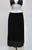 Comme Des GarÃ§ons Black Velvet Drawstring Skirt