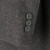 2000s Ermenegildo Zegna dark grey wool coat