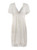 Undercover Grace Collection White Feathered Sheer Dress