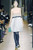 2008 Undercover Strapless Pleated Fang Detail Dress