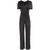 1990's Jean Paul Gaultier Black Satin Jumpsuit