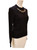 Comme des GarÃ§ons Pearl and Crystal Embellished Black Mock Neck Sweater