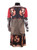 1990's Jean Paul Gaultier Face Block Print Long Sleeve Shift Dress