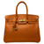 Hermes Orange Epsom Birkin 35 Bag