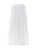 TAO by COMME DES GARÃ‡ONS White Pleated Side Buckle Midi Skirt