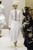 TAO by COMME DES GARÃ‡ONS White Pleated Side Buckle Midi Skirt