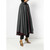 1990s HermÃ¨s gray wool with burgundy edges cape