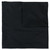1960s Lanvin black satin big stole