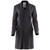 Undercover Clothing Charcoal Cotton Zip Pocket Car Coat