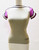 Jean Paul Gaultier Grey and Purple Fitted Tee