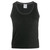 2000s Chanel anthracite melange viscose blend crop tank top