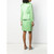 90s Chanel light green silk suit