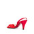 1990s Rene Caovilla Red Heeled Shoes