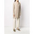 90s Gianfranco FerrÃ© beige silk and viscose blend long shirt