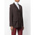 90s Moschino brown wool classic blazer