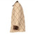 2010s Monclerâ€™s goose down beige quilted coat with contrasting faux fur details