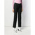2000s Chanel black wool blend crop trousers