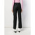 2000s Chanel black wool blend crop trousers