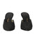 1990s Dal CÃ² Pointed Mules With Black Beads