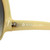 1970s Christian Dior Ivory, Green and Orange Oval Sunglasses