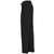 1990s Dries Van Noten black wide leg wool blend trousers