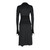 2000s Gianfranco FerrÃ© Black Overcoat