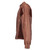 1980s Gianni Versace brown leather and suede lined jacket