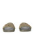 2010s Chanel khaki rubber chain slides