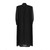 1980s Mila SchÃ¶n Black Midi Dress