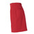 1990s Jean Paul Gaultier red cotton blend fabric skirt