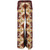 2000s Basso & Brooke Burgundy Printed Wool Trousers