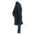 1990s Roberto Cavalli blue and red chenille ribbed knit cardigan
