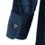 1990s Romeo Gigli Teal Blue Velvet Shirt