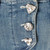 2000s Armani Jeans cotton blend denim mini skirt