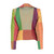 2000s Christian Lacroix multicolored silk and wool blend fabric jacket