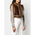 1970s Carlo Tivioli Leather And Fur Vest