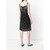 2000s Chanel Black Sequin Dress
