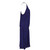 2000s Etro Purple Floral Midi Dress