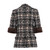 2000s Chanel grey and beige blend tweed short jacket