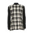 1990s Karl Lagerfeld black and white check jacket