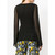 2000s Romeo Gigli Black Ribbed Sweater